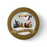 Christmas Angel Buttons / Pins