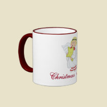 Christmas Angel Coffee/Tea/Cocoa Mug by mrssocolov Christmas Angel Coffee/Tea/Cocoa Mug