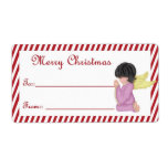 Christmas Angel D7 :: Merry Christmas Gift Labels
