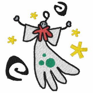 Christmas Angel Embroidered Shirt embroideredshirt