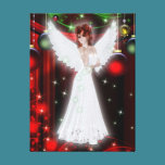 Christmas Angel :: Fantasy Wrapped Canvas canvas prints