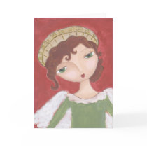Christmas Angel Folk Art Cards
