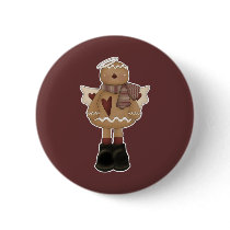 christmas angel gingerbread man buttons by doonidesigns christmas angel gingerbread man buttons