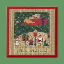 Christmas Angel Magnet by elenaind Christmas Angel Magnet