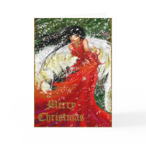 Christmas angel - Merry Christmas cards by Flynn_the_Cat Christmas angel - Merry Christmas cards