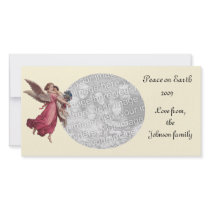 Christmas Angel Photo Greeting Card