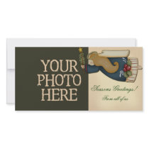 Christmas Angel Photo Card Template