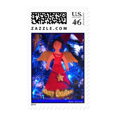Christmas Angel postage