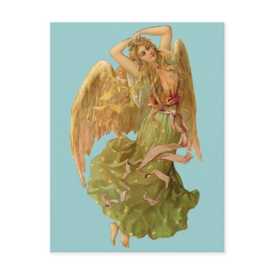 Christmas Angel postcards