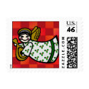 Christmas Angel Small Stamp by stampstore Christmas Angel Small Stamp
