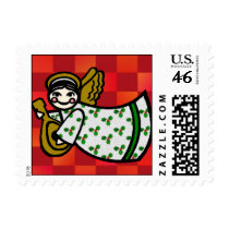 Christmas Angel Small Stamp