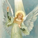 angel with halo
