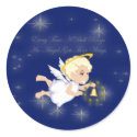 Christmas angel stickers by TheChristmasBoutique Christmas angel stickers
