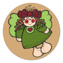christmas angel stickers by TheChristmasBoutique christmas angel stickers