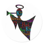 Christmas Angel Sticker