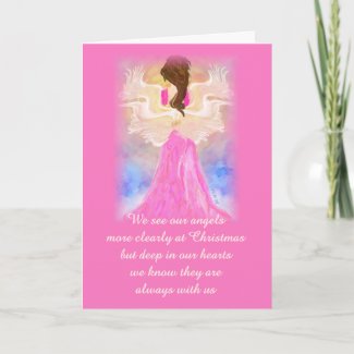 Christmas Angel Thank You Cards card