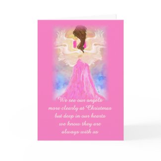 Christmas Angel Thank You Cards card