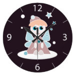 Christmas Angel Wall Clock