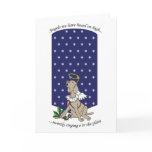 Christmas Angel Weimaraner Greeting Card