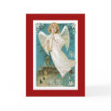 Christmas Angel with trumpets cards