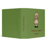 Christmas Angels · Angel &amp; Candy Cane Vinyl Binder