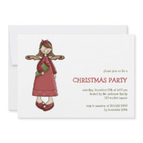 Christmas Angels · Angel & Present invitations