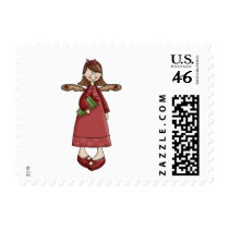 Christmas Angels · Angel & Present postage