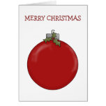Christmas Angels · Bauble Greeting Cards