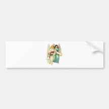 Christmas Angels Bumper Stickers