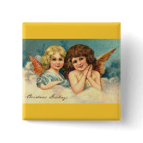 Christmas Angels buttons by MyOtherPlanet Christmas Angels buttons