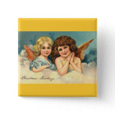 Christmas Angels buttons