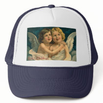 Christmas Angels - Vintage Art Hat