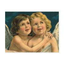 Christmas Angels - Vintage Art Post Cards