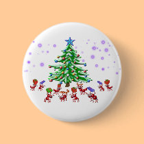 Christmas Ant-ticipation buttons
