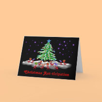 Christmas Ant-ticipation cards by pattycake Christmas Ant-ticipation cards