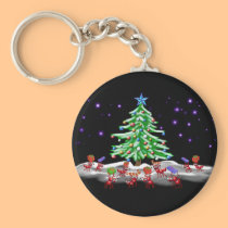 Christmas Ant-ticipation keychains