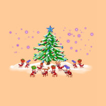 Christmas Ant-ticipation t-shirts by pattycake Christmas Ant-ticipation t-shirts
