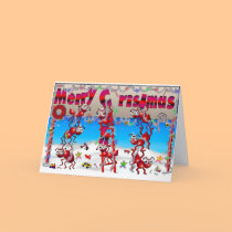 Christmas ants cards