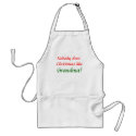Christmas apron