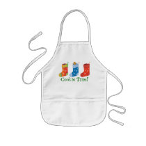 Christmas Apron for Kids - Gingerbread man by kidsonly Christmas Apron for Kids - Gingerbread man