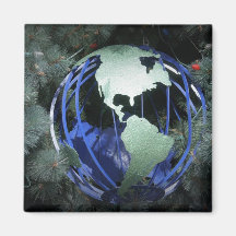Christmas around the world fridge magnets