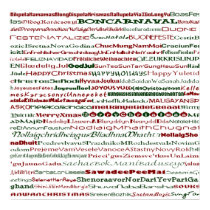 Christmas Around The World Text Design posters by SjStevenson Christmas Around The World Text Design posters
