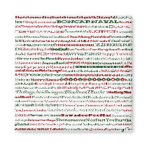 Christmas Around The World Text Design Sq Magnet