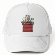Christmas Arrangements · Holly & Baubles hats