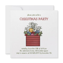 Christmas Arrangements · Holly & Baubles invitations by CSCountryCuties Christmas Arrangements · Holly & Baubles invitations