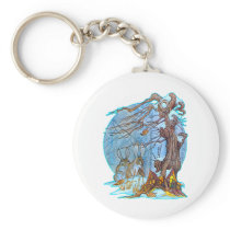 Christmas at Elf Hall Key Chain