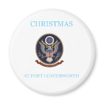 Christmas At Fort Leavenworth 2 Magnets