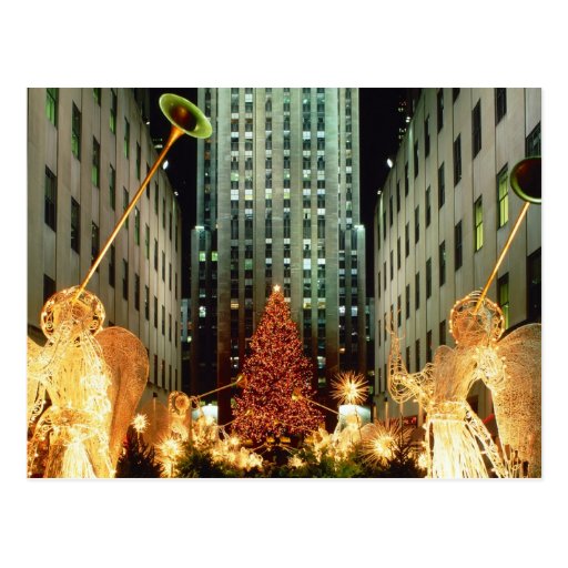 Christmas at Rockefeller Center Postcards