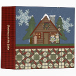 Christmas at the Cabin Lodge Scrapbook or Photo 3 Ring Binders