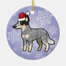 Christmas Australian Cattle Dog / Kelpie Christmas Ornaments
